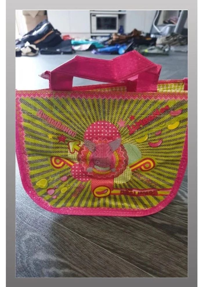 Les déglingos petit sac shopping Jambonos 25x20 cm - photo numéro 2