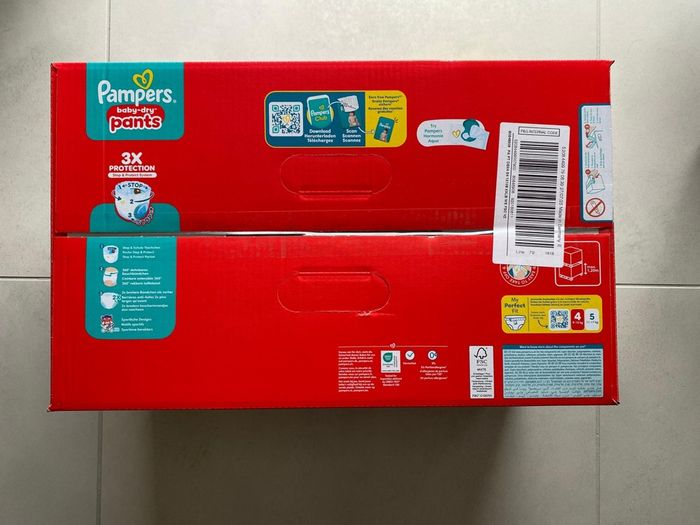 Pampers couches Baby dry taille 4 neuf - photo numéro 2