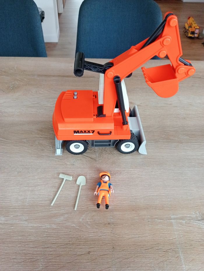 Playmobil 6860 Pelleteuse à pneu Maxx7 - photo numéro 3