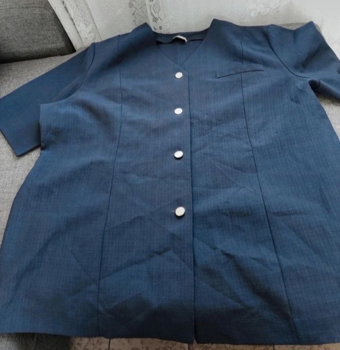 Veste blazer légère vintage 50 - photo numéro 3