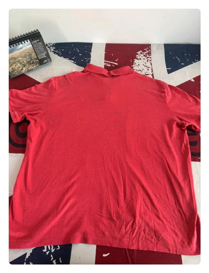 Polo Ralph Lauren rouge corail taille Xl logo prenium - photo numéro 9