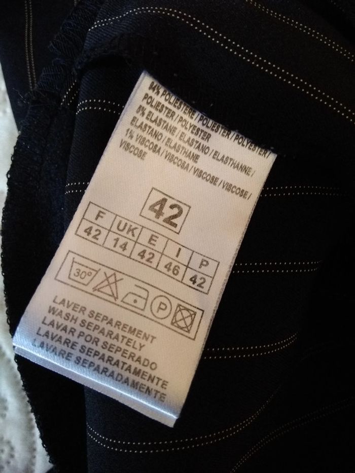 Pantalon large rayé - photo numéro 7