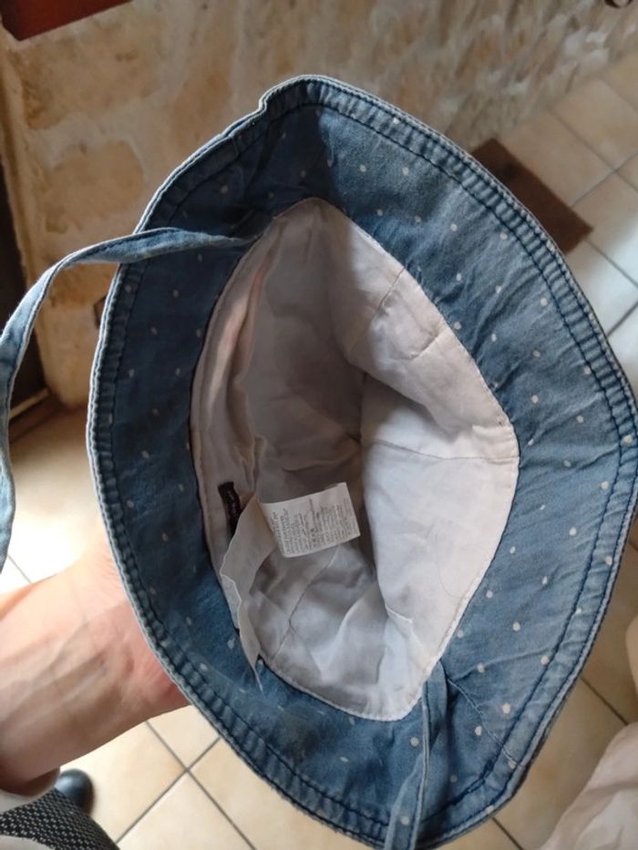 Chapeau d été bébé fille 12 a 24 mois sergent major - photo numéro 3