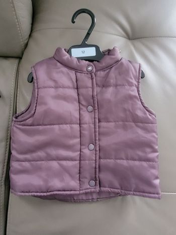 Doudoune sans manches bébé