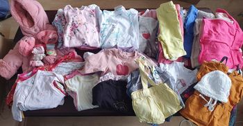 Gros lot de vêtements bébé fille 3 mois, 58 pièces
