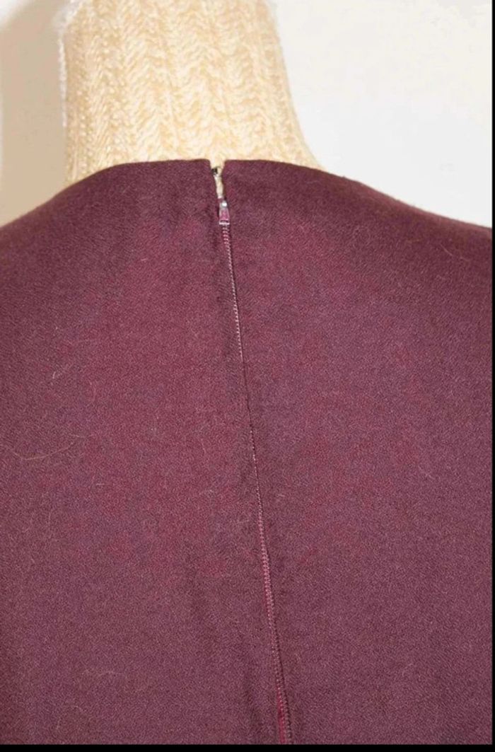 Robe - Lie de vin - Fait main - 44/46 - photo numéro 11