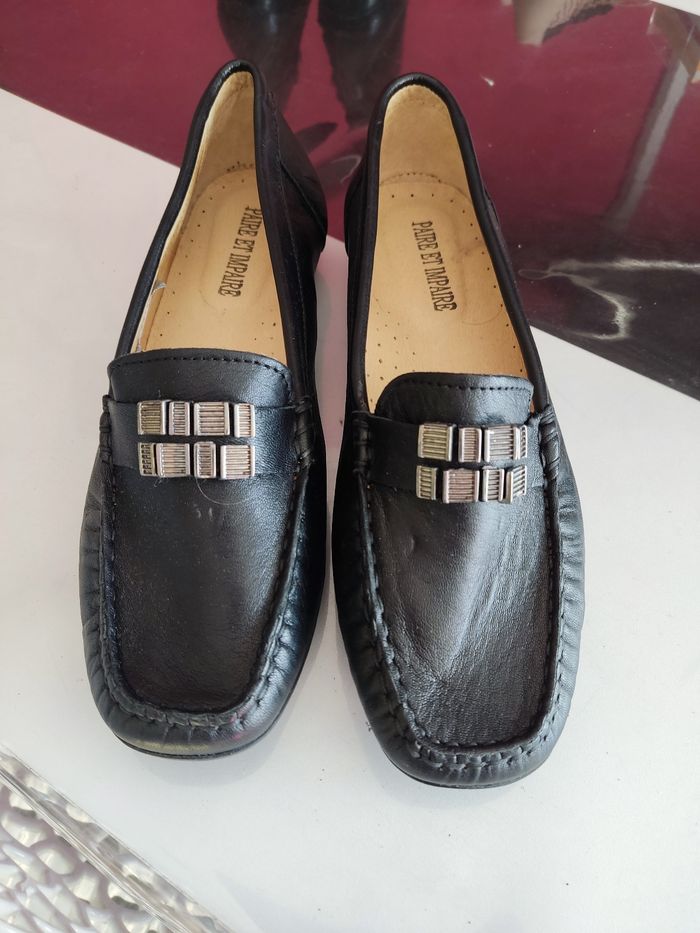 Mocassins cuir