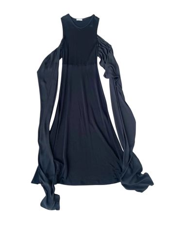 Robe de soirée longue noire Sandro taille 38