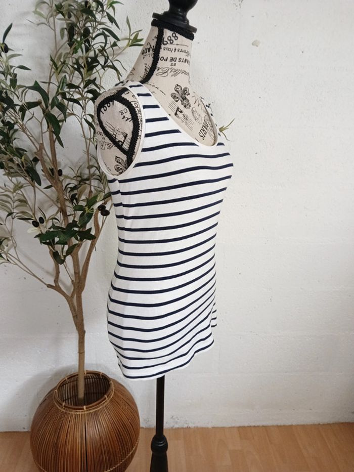 🖤🤍 Débardeur basique rayé noir et blanc – H&M - photo numéro 6