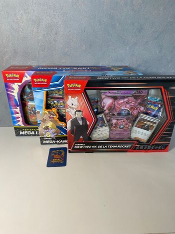 Carte Pokemon Lot de 3 coffrets neuf scellé