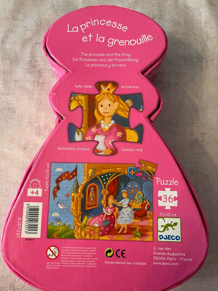 Puzzle DJECO 36 pièces fille - photo numéro 4