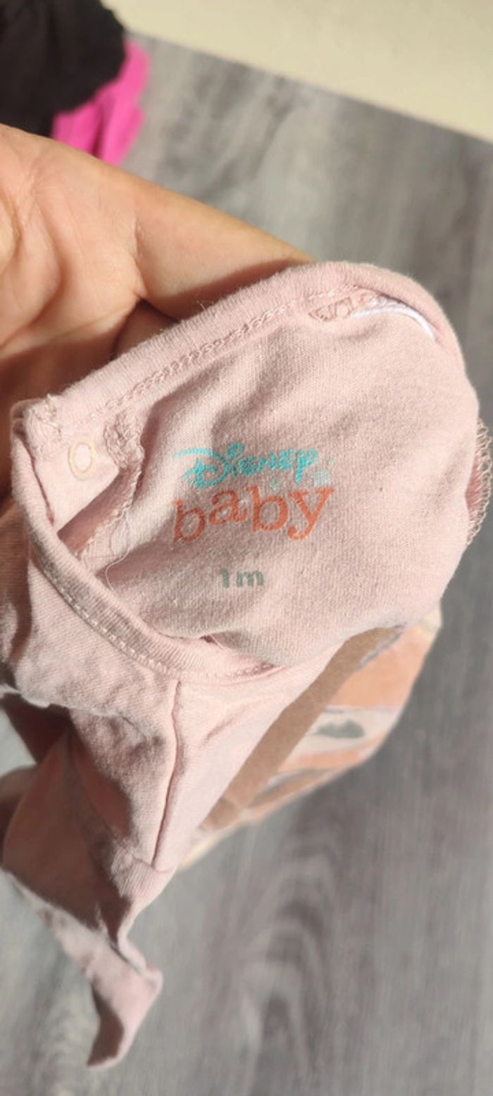 Lot 2 pyjama coton Disney 1 mois - photo numéro 3