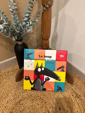 Livre p’tit loup qui apprivoisait ses émotions
