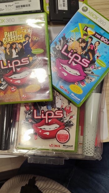 Lips + jeux + micros