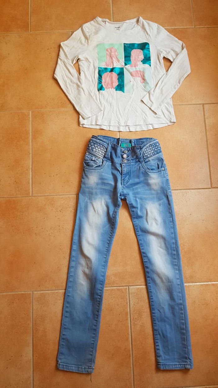 T-shirt ML Kiabi 10 ans - photo numéro 5