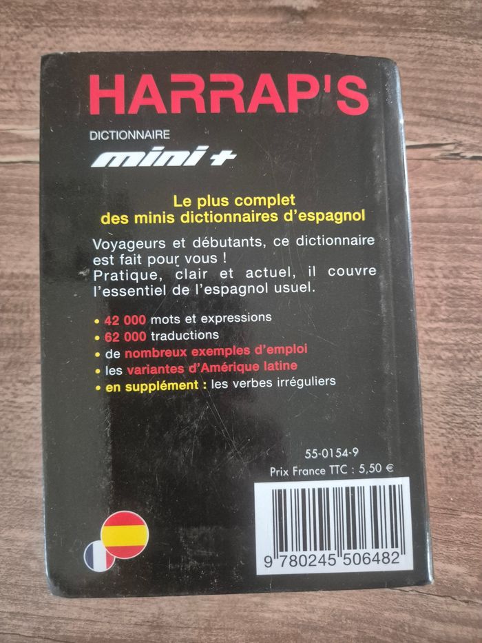 Mini dictionnaire français/ espagnol - photo numéro 2