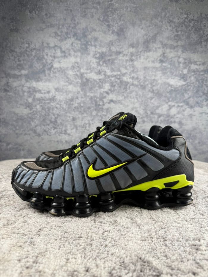 Nike Shox TL ThunderStorm - Black & Grey & Yellow - photo numéro 5