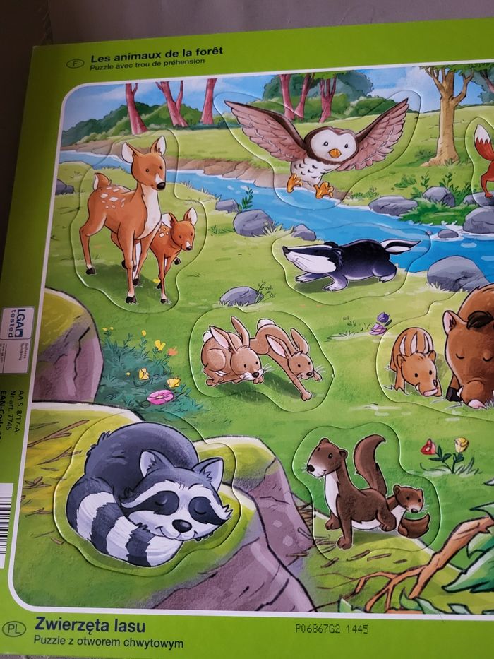 Lot de 2 puzzles animaux - photo numéro 3