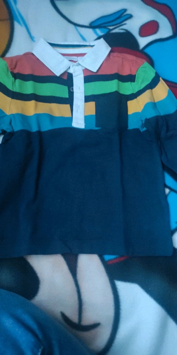 Polo manches longues