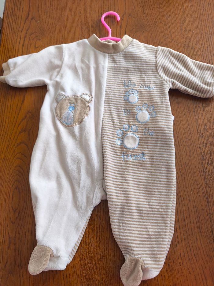 Pyjama garçon naissance 1 moi - photo numéro 3