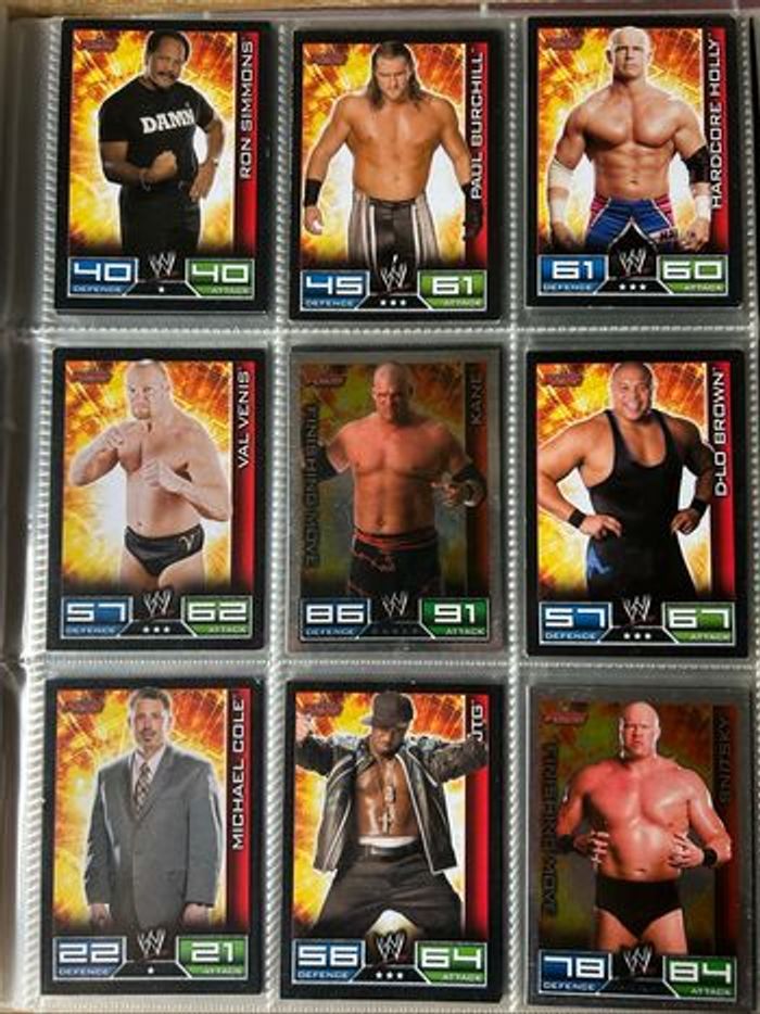 Classeur cartes  WWE  Slam Attax 2008 - photo numéro 7