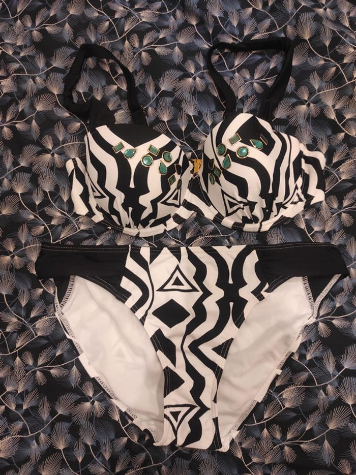 Maillot de bain 2 pièces t 42