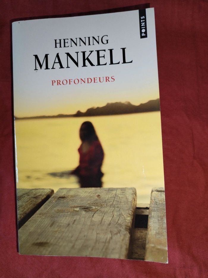 Livre profondeurs - Henning mankell