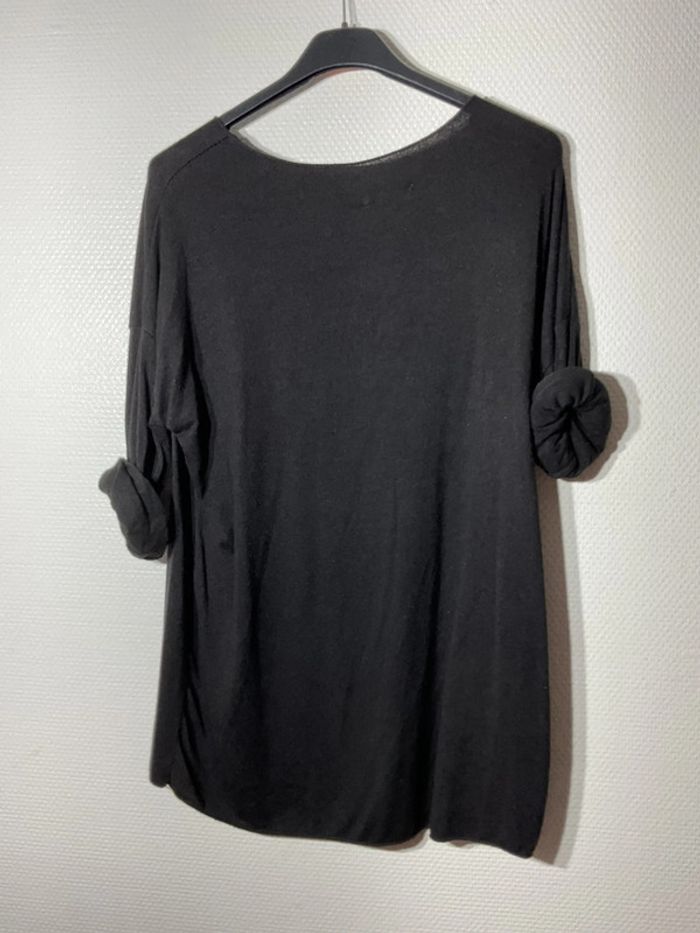 Pull « rock » femme taille unique (36-42)- nos - neuf avec étiquette - photo numéro 3