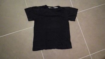 Tee shirt noir manche courte T10A