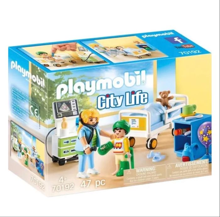 Chambre pédiatrique hôpital Playmobil - photo numéro 8