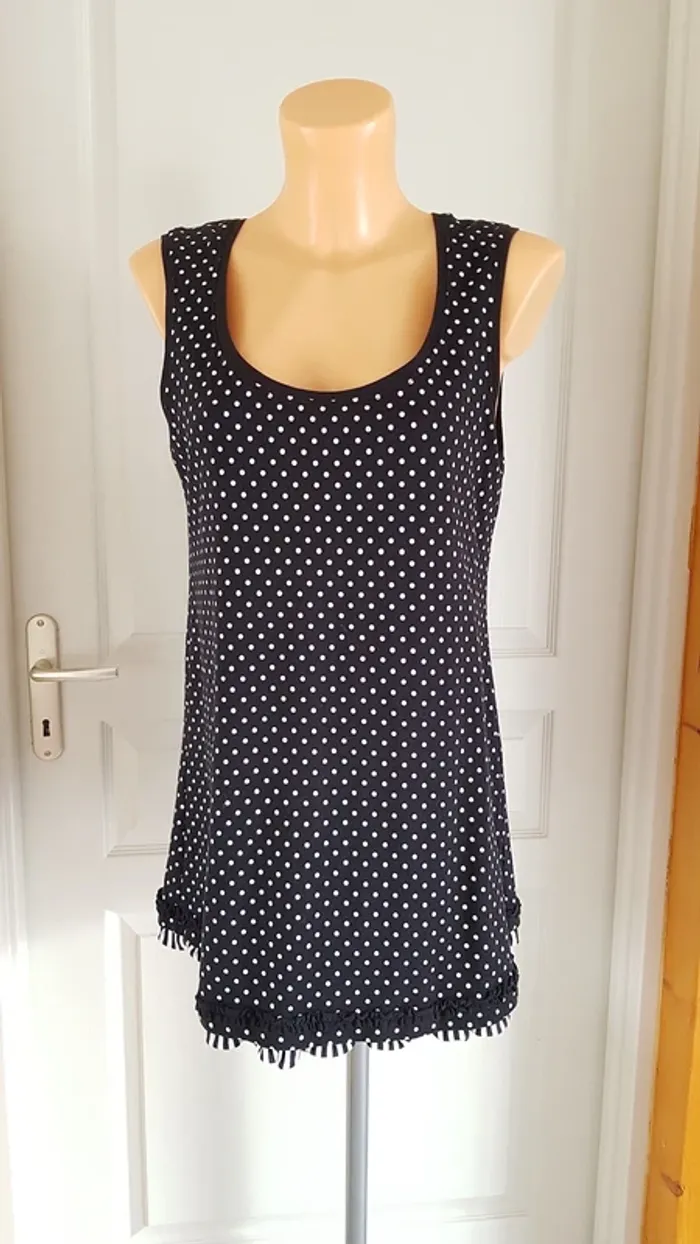 Débardeur à pois Myrine taille L