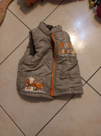 Veste sans manches bébé