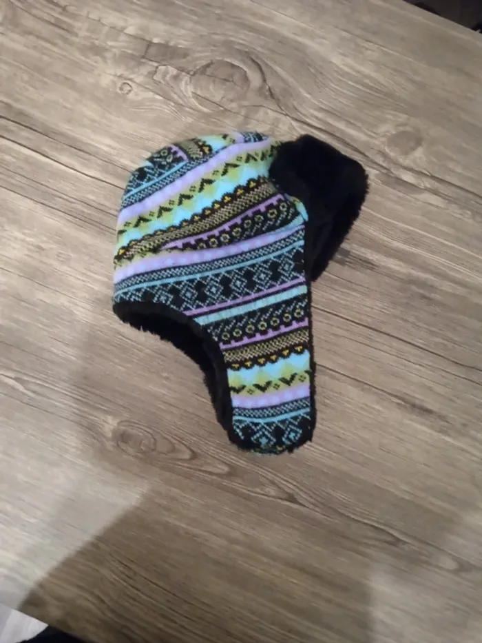 Bonnet mixte enfant 8/12 ans - photo numéro 3