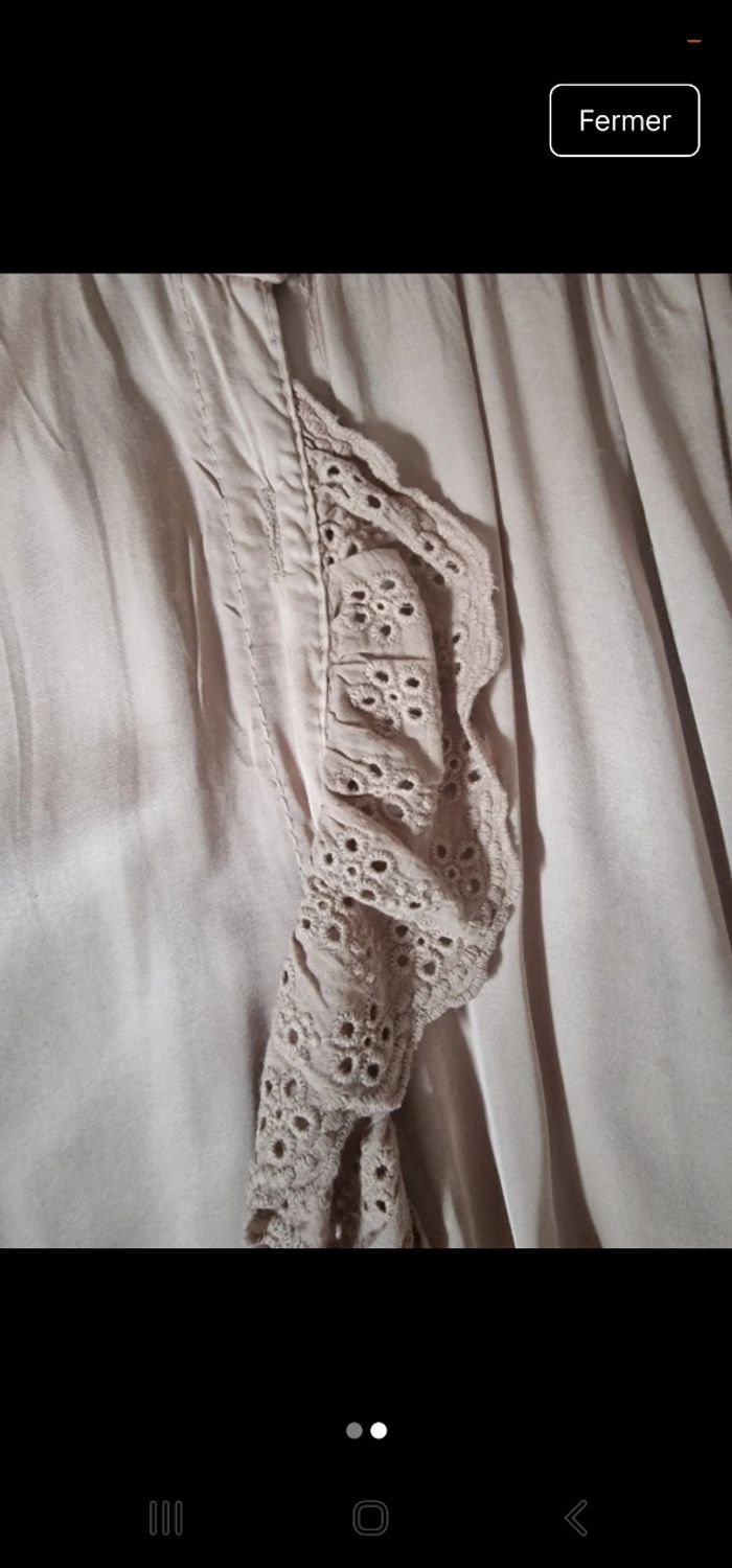 chemise boheme soie made in italy - photo numéro 2