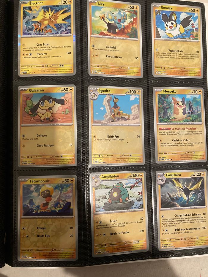 Lot de 75 cartes Holo reverse set EV06 Mascarade crépusculaire - photo numéro 6