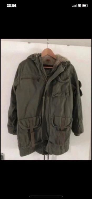ZARA manteau kaki 13/14 ans