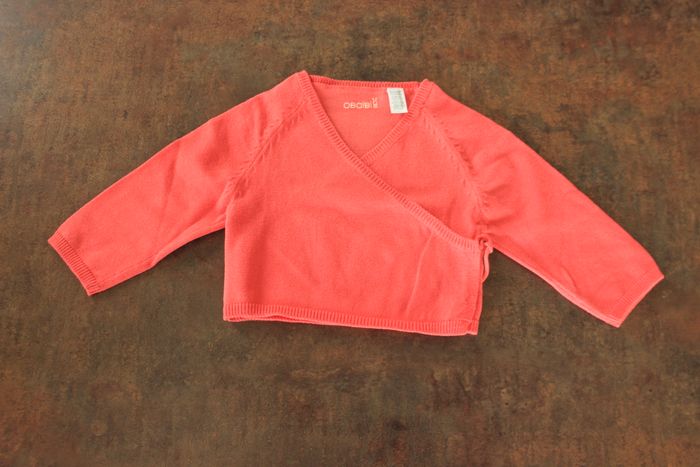 Lot 6 mois été de 3 ensembles robes + bloomers + gilet - photo numéro 10