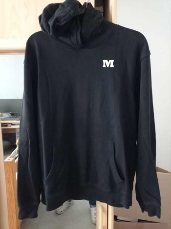 Sweat noir M/L