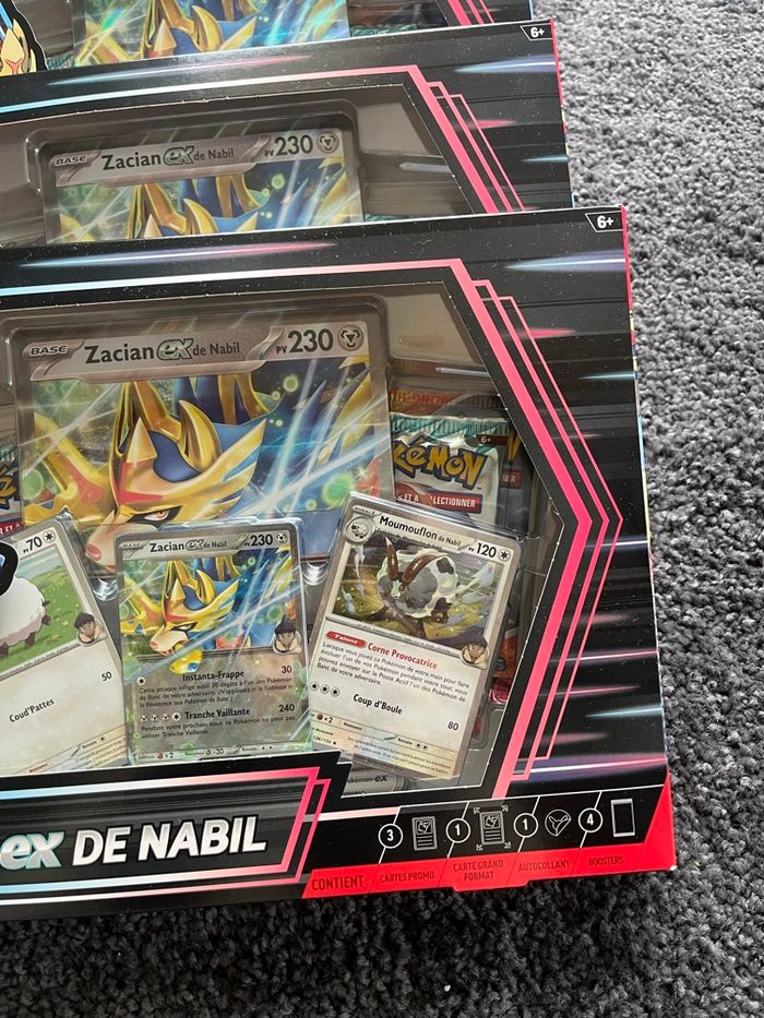 Coffret pokémon zacian ex de nabil - photo numéro 7