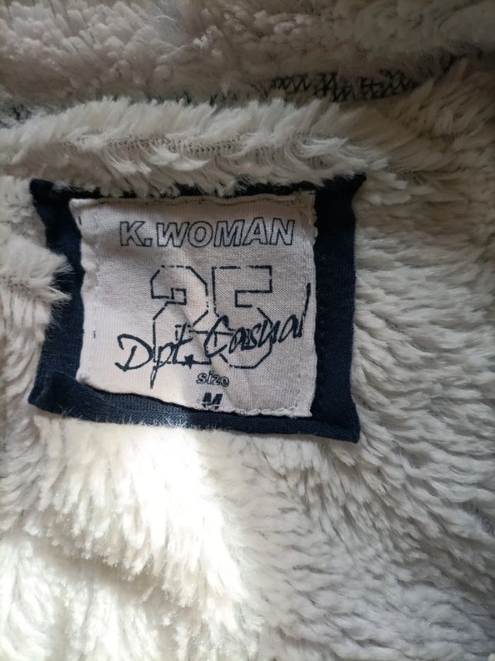 Gilet a capuche femme taille m - photo numéro 3