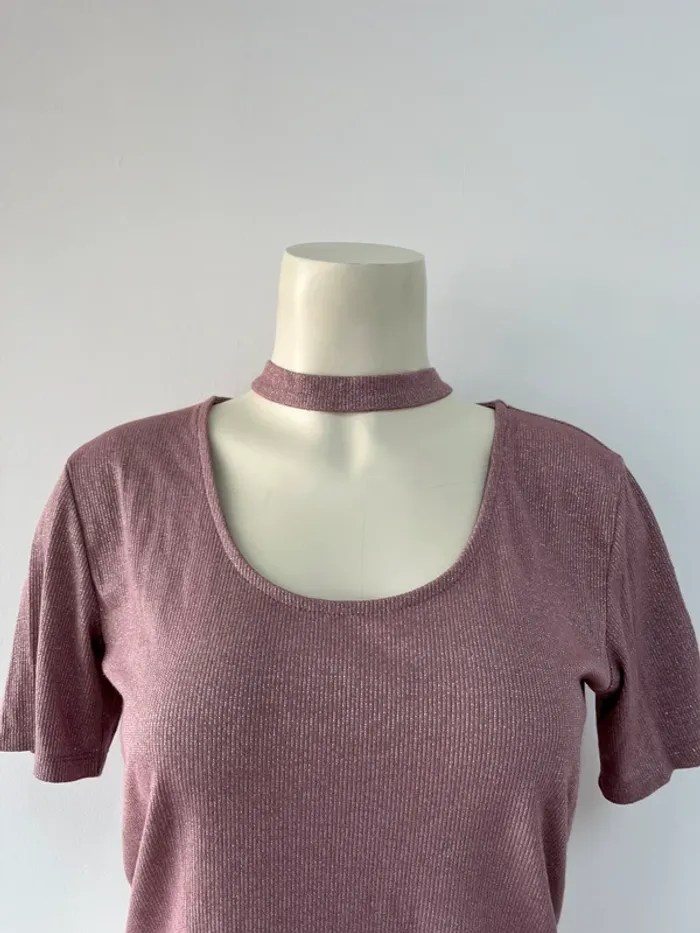 Tee shirt rose Lila - photo numéro 2