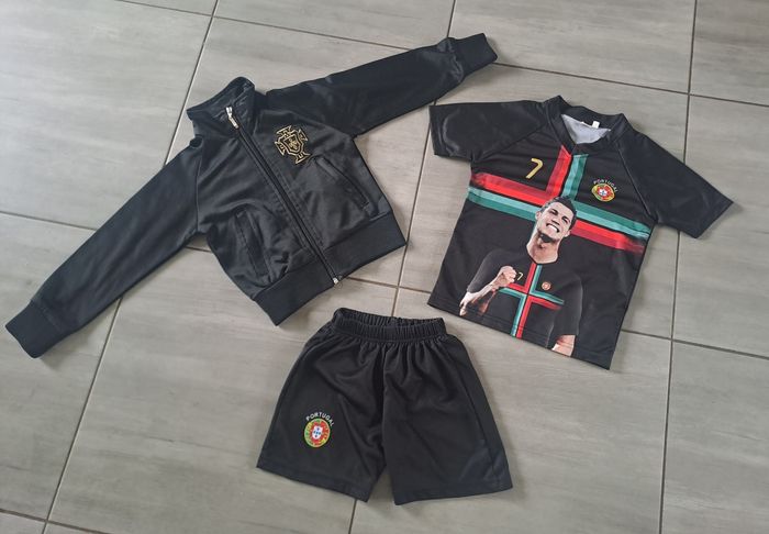 Ensemble 3 pièces Ronaldo Portugal 2 ans