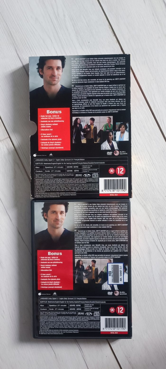 💿 Coffret DVD Grey's anatomy Saison 1 💿 - photo numéro 2