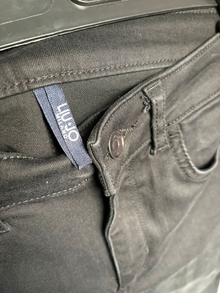 Jean slim noir liu JO - photo numéro 5