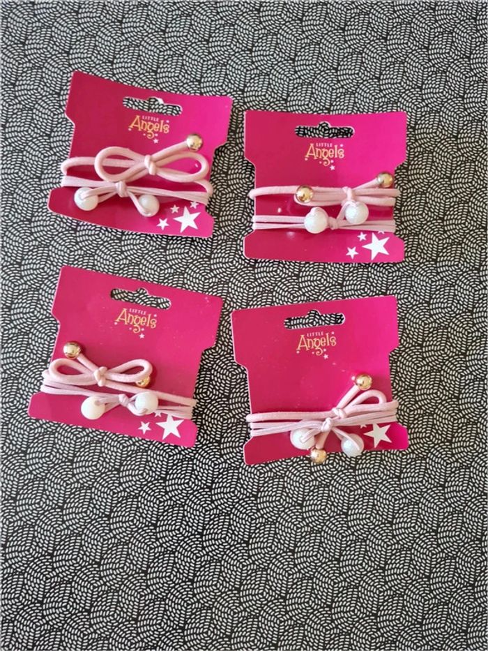 Lot elastique cheveux
