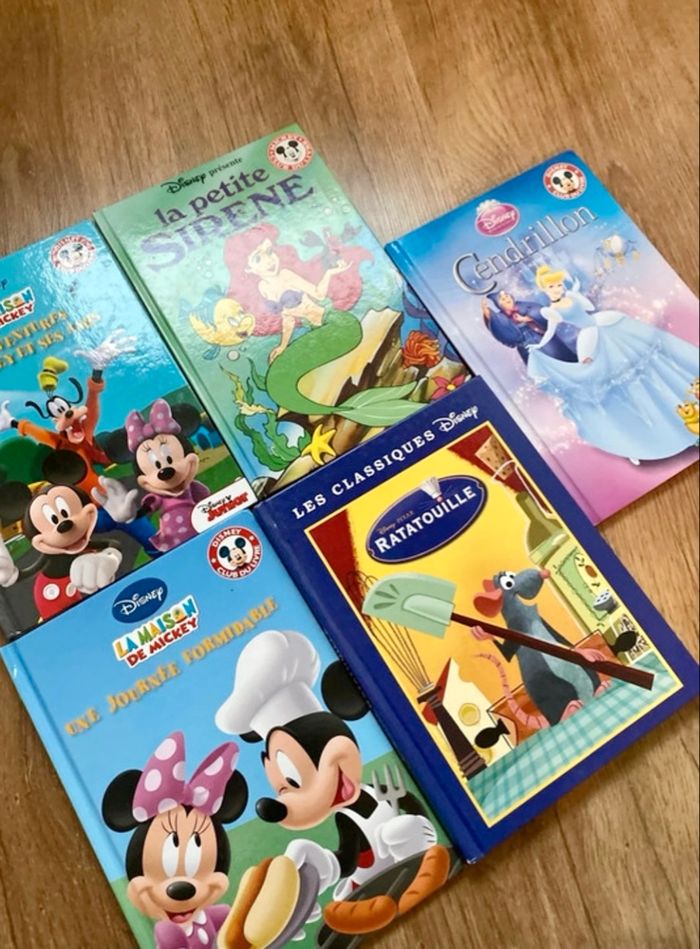 Lot de 5 livres Disney parfait état - photo numéro 3