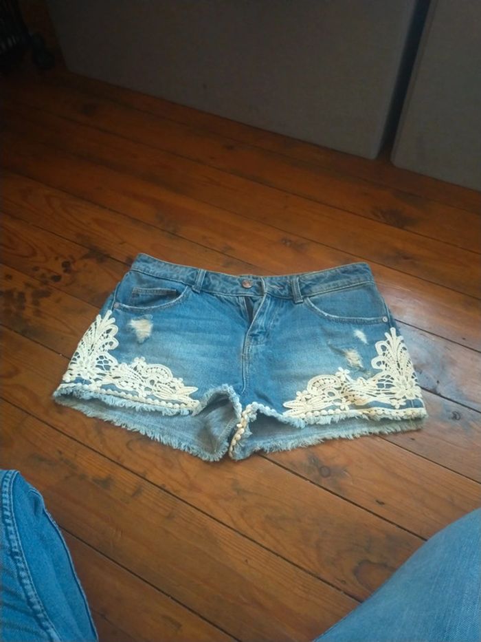 Short en jean