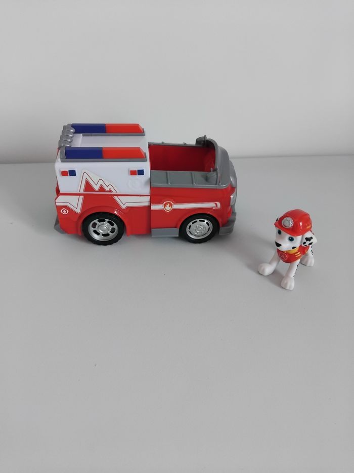 PAT PATROUILLE Camion Pompier Marcus Montagne  16 cm 🚒 - photo numéro 3