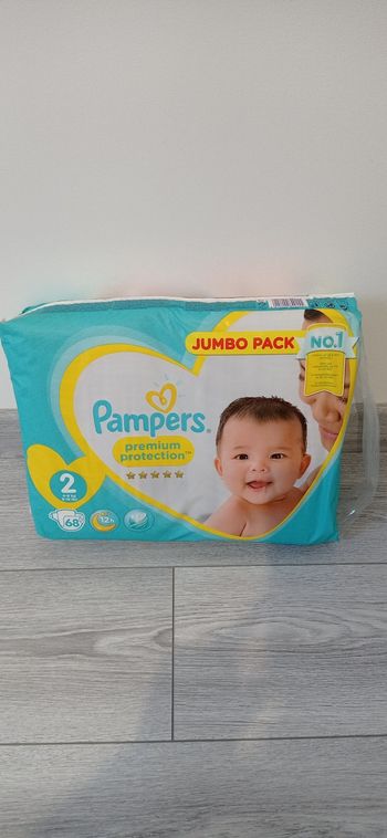 Couche pampers premium taille 2