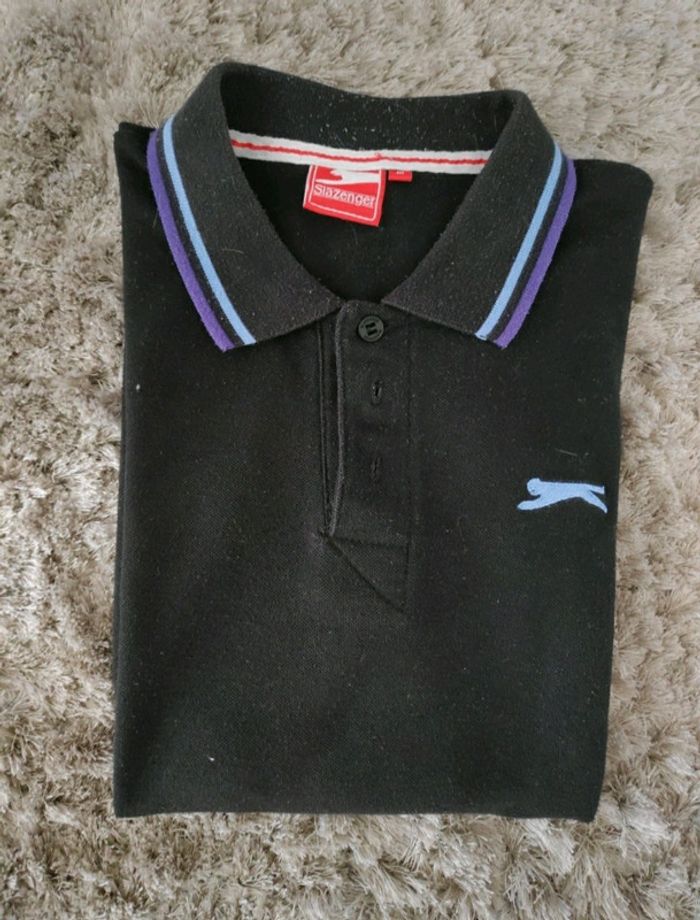 Polo noir Taille M - photo numéro 2